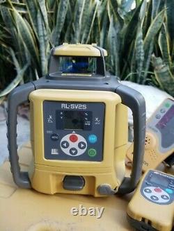 Topcon Rl-sv2s Dual Slope Self-leveling Rotary Laser Level