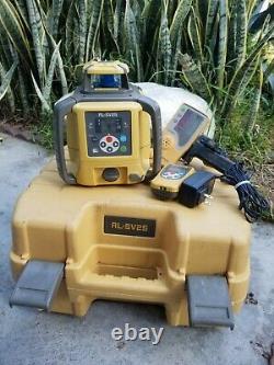 Topcon Rl-sv2s Dual Slope Self-leveling Rotary Laser Level