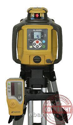 Topcon Rl-sv2s Dual Slope Self-leveling Rotary Laser Level, Grade, Transit, Spectra