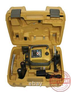 Topcon Rl-sv2s Dual Slope Self-leveling Rotary Laser Level, Grade, Transit, Spectra