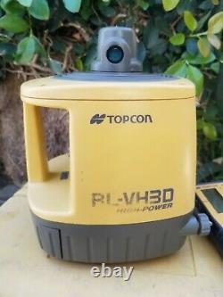 Topcon Rl-vh3d Self Leveling Rotary Laser