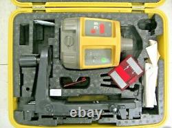 Topcon Rotary Rotating Laser Level RL-VH3C With Case and W-Mount-1C USED