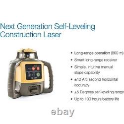 Topcon Self Leveling Horizontal Rotary Laser P66Rating Drop Dust, Water Resistant