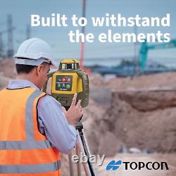 Topcon Self-Leveling Rotary Laser Receiver with Tripod & Tenth Grade Level Rod