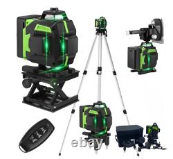 Tripod Laser Level Rotary Laser 16Line Green Line Laser Levels Self Leveling Lot