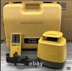 USED Topcon RL-H3C Self Leveling rotary laser level