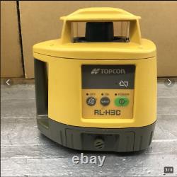 USED Topcon RL-H3C Self Leveling rotary laser level