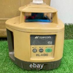 USED Topcon RL-H3C Self Leveling rotary laser level From Japan