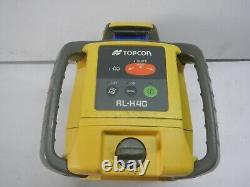 USED Topcon RL-H4C Self Leveling rotary laser level