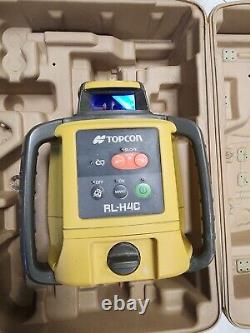 USED Topcon RL-H4C Self Leveling rotary laser level