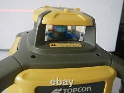 USED Topcon RL-H4C Self Leveling rotary laser level