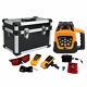 Used Self-leveling Degree 360 Rotary Rotating Red Laser Level Withcase Kit Ip 54
