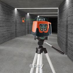 VEVOR 2000ft Self-Leveling 360 Rotary Rotating Green Beam Laser Level Tool IP66