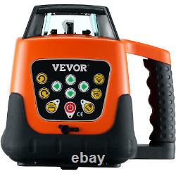 VEVOR 2000ft Self-Leveling 360 Rotary Rotating Green Beam Laser Level Tool IP66