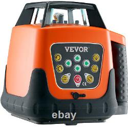 VEVOR 2000ft Self-Leveling 360 Rotary Rotating Green Beam Laser Level Tool IP66