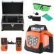 Vevor Laser Level, 2000ft, 360 Degree Self Leveling Green Cross Line Laser, 5 Ro