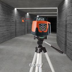 VEVOR Self-Leveling 360°Rotary Rotating Red Beam Laser Level Tool Kit 500m Range