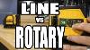 When To Use A Cross Line Laser Vs A Rotary Laser