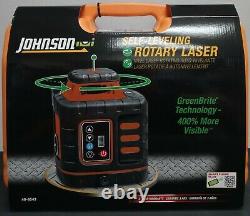 (105091) Laser Rotatif D'auto-niveautage Johnson 40-6543 Nouveau Cas