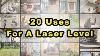 20 Façons D'utiliser Un Niveau Laser: Mise En Pratique Avec Le Niveau Laser Dovoh 360 Avec Auto-nivellement.
