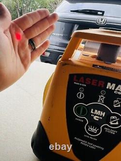 2x CST Berger LaserMark LMH C Series Laser Rotatif Automatique Auto-Niveau Pièces