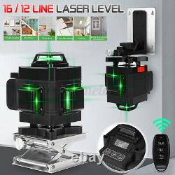 4d 16/12 3d Light Line Laser Level Autolissant 360 ° Machine Rotative De Mesure