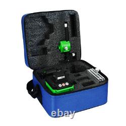 4d 16 Lignes Green Laser Level Auto Self Leveling 360 Rotary Cross Measurement Tool