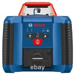 Bosch CANADA Revolve 2000ft. Niveau Laser Rotatif Horizontal Kit Complet avec Auto-alignement