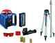 Bosch Grl2000-40hk Kit De Laser Rotatif Rouge Sans Fil Auto-nivelant Horizontal De 2000 Pieds