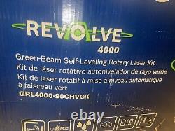 Bosch GRL4000-90CHVGK Revolve 4000 Ensemble laser rotatif autonivelant