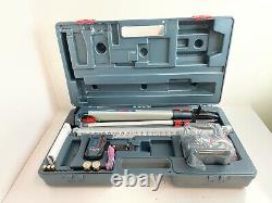 Bosch Grl1000-20hvk Kit Laser Rotaire Auto-niveau Complète