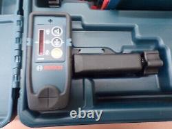Bosch Grl1000-20hvk-rt Kit Laser Rotaire Auto-niveau 1000' New Box Ouverte