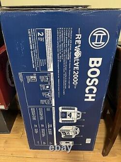 Bosch Grl2000-40hk Revolve2000 Kit Laser Rotatif Horizontal Auto-niveauté