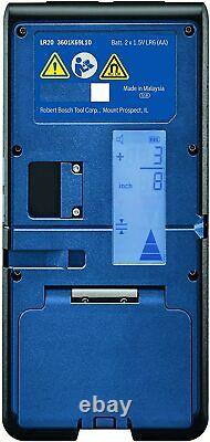 Bosch Grl2000-40hk Revolve2000 Kit Laser Rotatif Horizontal Auto-niveauté