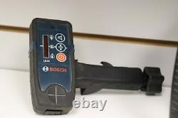 Bosch Grl250hv Autolissant Laser Rotatif Outil Avec Bosch Récepteur Laser Lr30