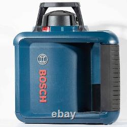 Bosch Grl250hv Unité De Niveau Laser Rotatif Automatique + Unité De Récepteur + Télécommande
