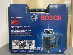 Bosch Grl300hvg Laser Rotatif À Faisceau Vert Auto-niveau Avec Faisceau De Disposition