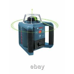 Bosch Grl300hvg Laser Rotatif À Nivellement Automatique Avec Faisceau Vert