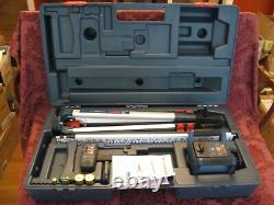 Bosch Grl 250 Hv Professional Rotary Laser Level Kit Avec Télécommande Excellent