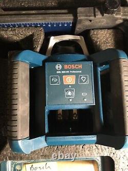 Bosch Grl 300 Hv Laser D'auto-niveautage Rotatif Professionnel Avec Détecteur Laser Lr30