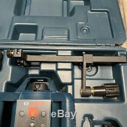 Bosch Pro Rotary Autolissant Laser 800 Pieds Grl 240 Hv / Lr 24 Télécommande / Hard Case