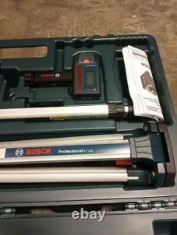 Bosch Professional Self-leveling Rotary Laser System Kit Grl1000-20hv Nouveau