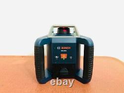 Boschgrl400h Laser Rotatif À Nivellement Automatique Avec Boîtier Et Récepteur Spectral H320