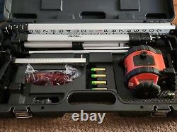 Brand New Johnson Level & Tool 40-6517 Kit Laser Rotaire Auto-niveau