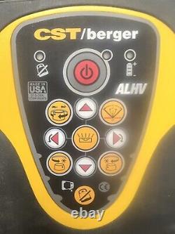 CST/Berger ALHV Niveau automatique horizontal + vertical Laser rotatif avec télécommande et récepteur