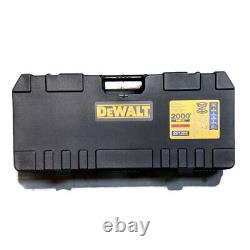 DEWALT DW080LRSK 20V MAX Kit de niveau laser rotatif robuste sans fil Tool Connect rouge