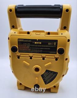 DeWALT DW074 Laser Rotatif Autonivelant Sans Fil avec Détecteur de Laser DW0742 EXC