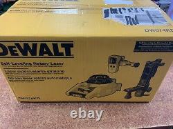 Dewalt Dw074kd 100ft Auto Nivellement Intérieur /extérieur Rotary Laser Kit