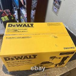 Dewalt Dw074kd 100ft Kit Laser Rotatif Intérieur/extérieur