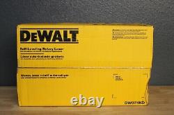 Dewalt Dw074kd 150 Ft. Niveau Laser Rotatif Auto-niveau Avec Détecteur Et Télécommande